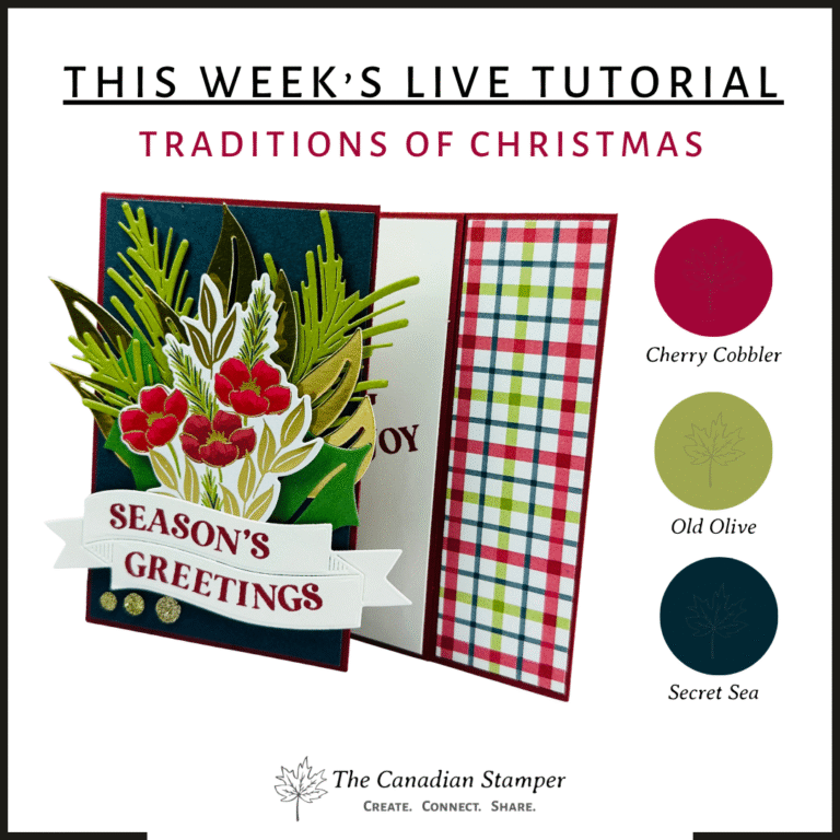Christmas Traditions Fun Fold Tutorial