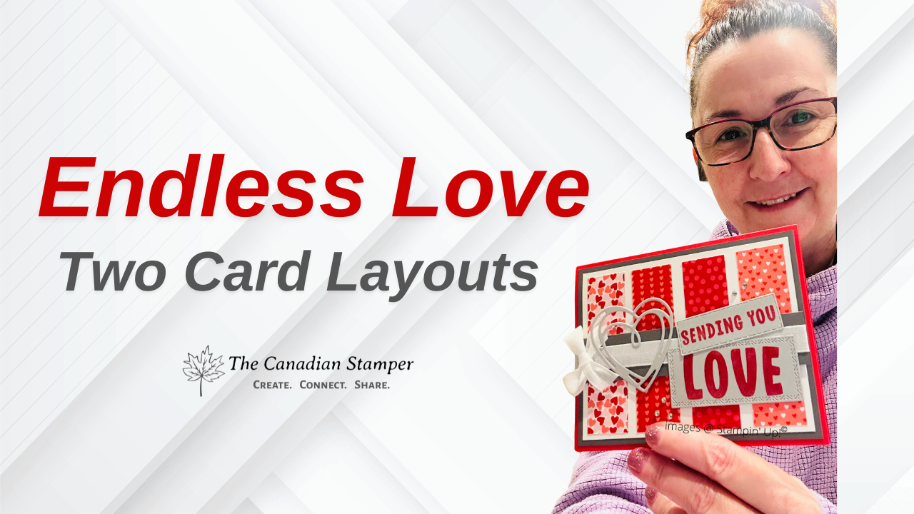 Tanya holding the finished card