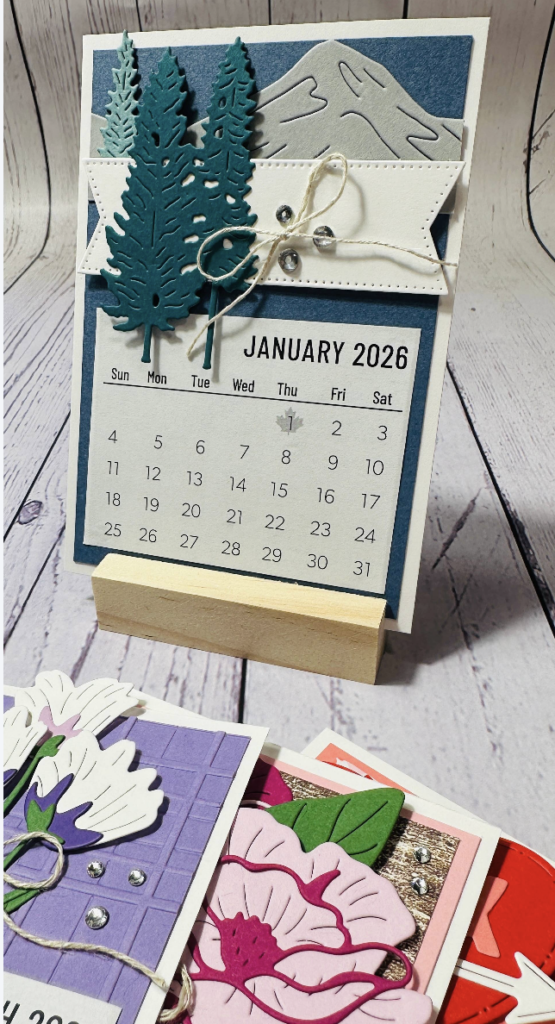 Finished calendar class of January